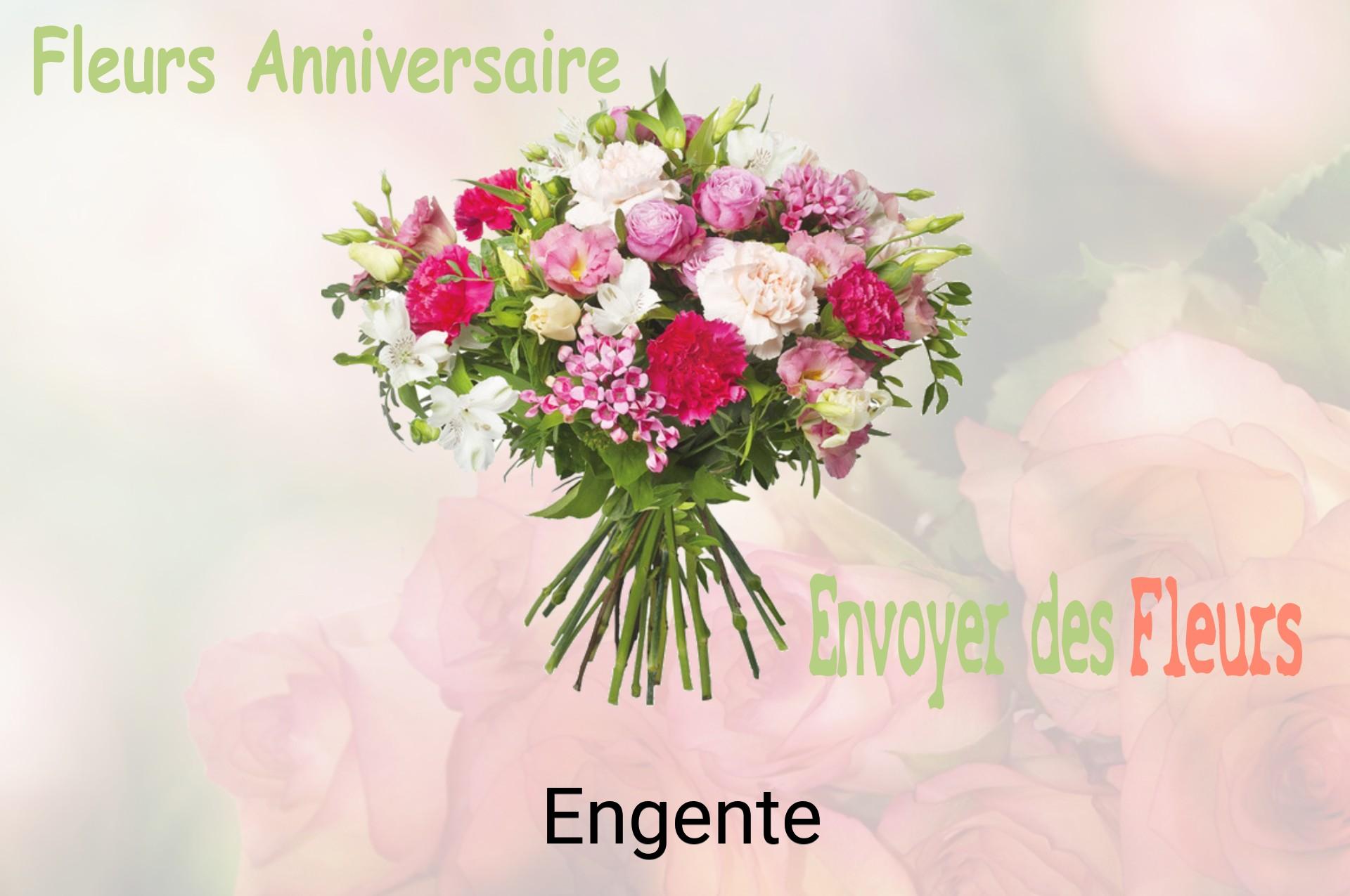 Bouquet de fleurs d’anniversaire livré à Engente